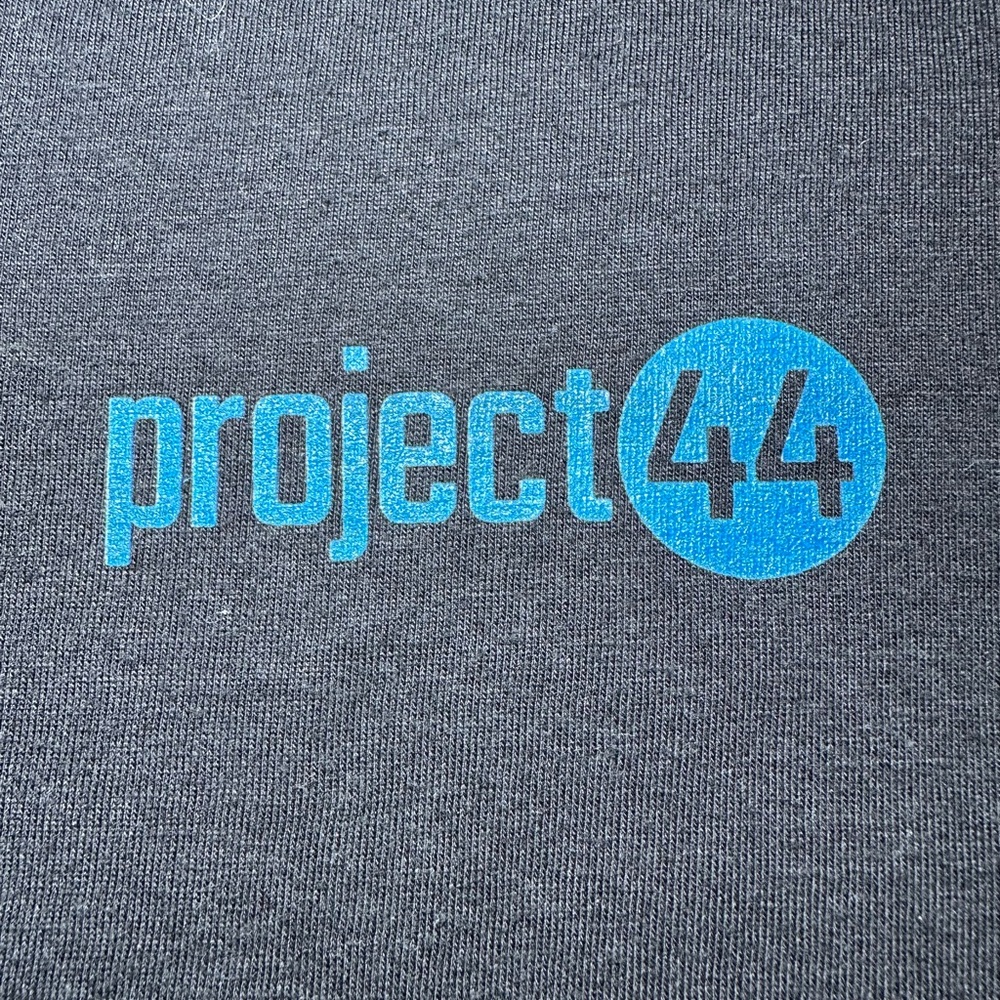 T-Shirt | Black | Project 44 Branded | Size S